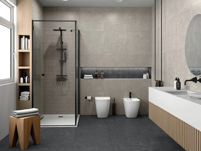 Vloertegel Aleluia Luna Black Rect 59,2x59,2x0,8 | 853-328 | Jan Groen Tegels