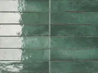 Wandtegel Aleluia Raku Green Jade 5,6 x 26,7 | 935-263 | Jan Groen Tegels