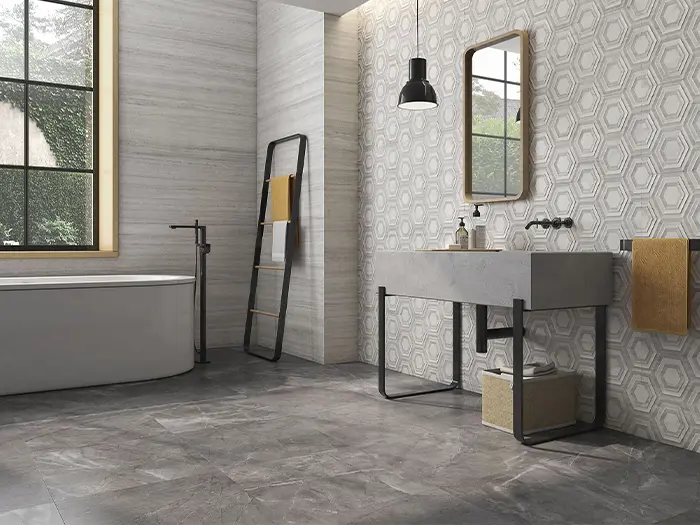Vloertegels Grijs 60 x 60 | 135-652 | Jan Groen Tegels  | Dit product is niet meer verkrijgbaar