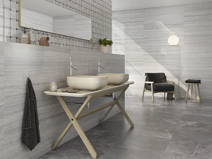 Vloertegels Grijs 60 x 60 | 135-652 | Jan Groen Tegels  | Dit product is niet meer verkrijgbaar