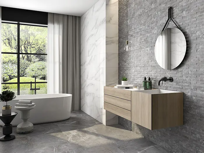 Vloertegels Grijs 60 x 60 | 135-652 | Jan Groen Tegels  | Dit product is niet meer verkrijgbaar