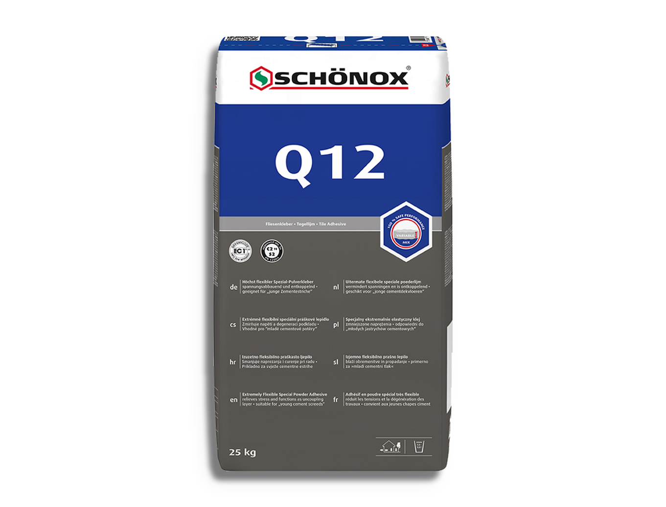 Lijm Schonox Q12 25 Kg