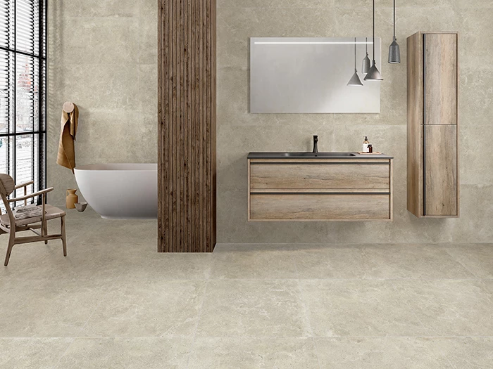 Vloertegel Flaminia Everest Ivory 60x60x1 | 160-463 | Jan Groen Tegels