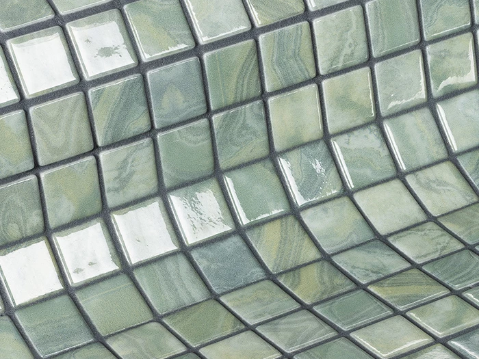 Mozaïek Groen 2.5x2.5 | 838-631 | Jan Groen Tegels