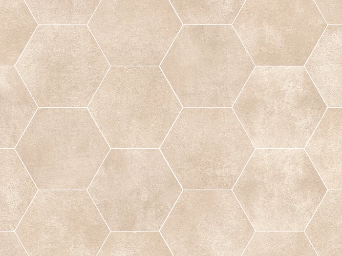 Vloertegel Ape Hexawork B Taupe 21x18,2x1,05 | 274-690 | Jan Groen Tegels