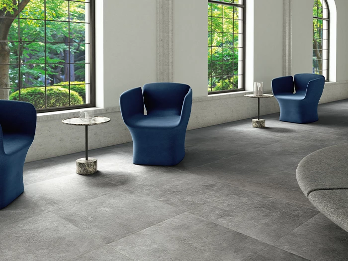 Vloertegel Step In Grey Rett 60x60 | 421-917 | Jan Groen Tegels