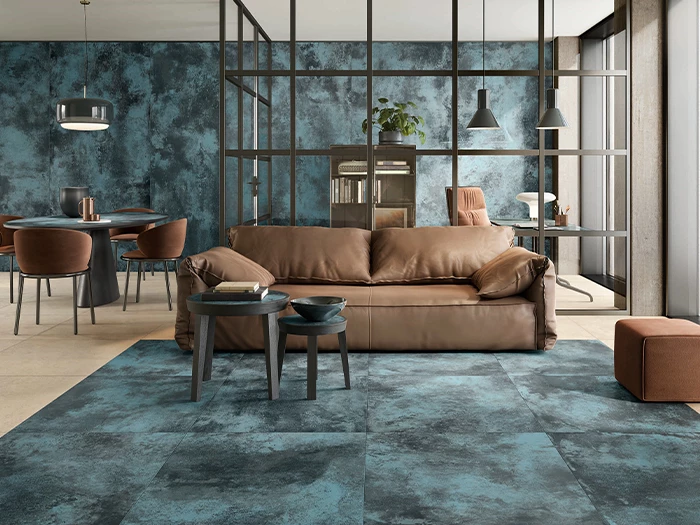 Vloertegel Blauw  80x80x0,9 | 221-139 | Jan Groen Tegels