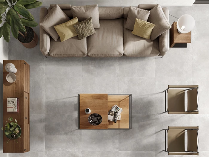 Vloertegel Saime Icon Taupe Nat Rett 60x60x0,9 | 210-962 | Jan Groen Tegels  | Dit product is niet meer verkrijgbaar