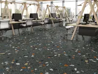 Vloertegel Arcana Stracciatella Grafito Rect 80x80x1.05 | 953-284 | Jan Groen Tegels