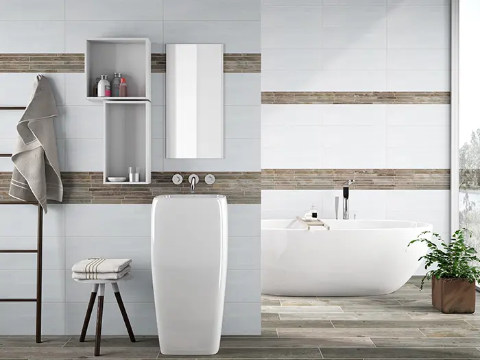Wandtegels Steuler Midland Gekalkt 20x60 | 268-106 | Jan Groen Tegels  | Dit product is niet meer verkrijgbaar