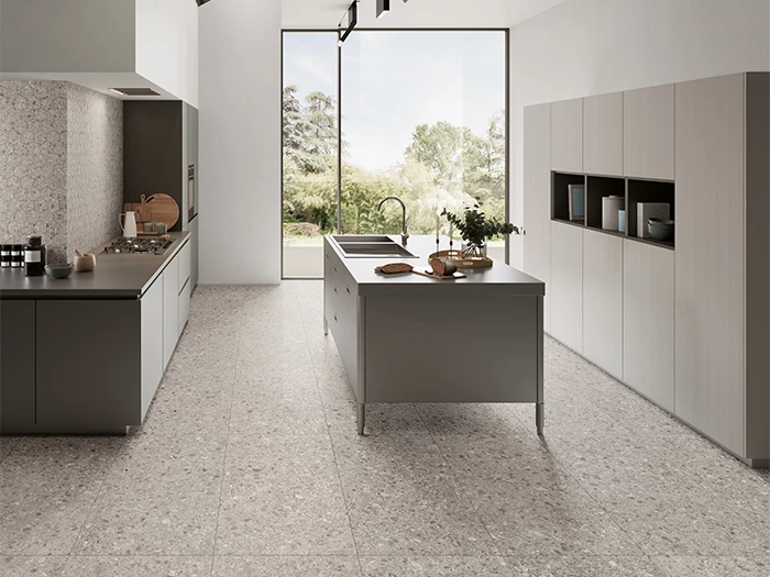Vloertegel Grijs  60x120x0,9 | 853-718 | Jan Groen Tegels