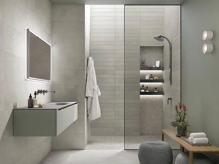 Badkamer modern stoer