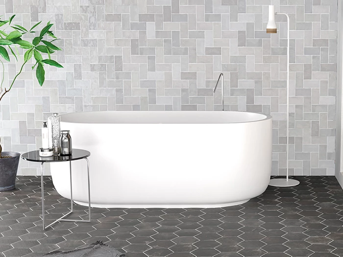 Wandtegel Grijs  6,2x12,5x1 | 694-667 | Jan Groen Tegels