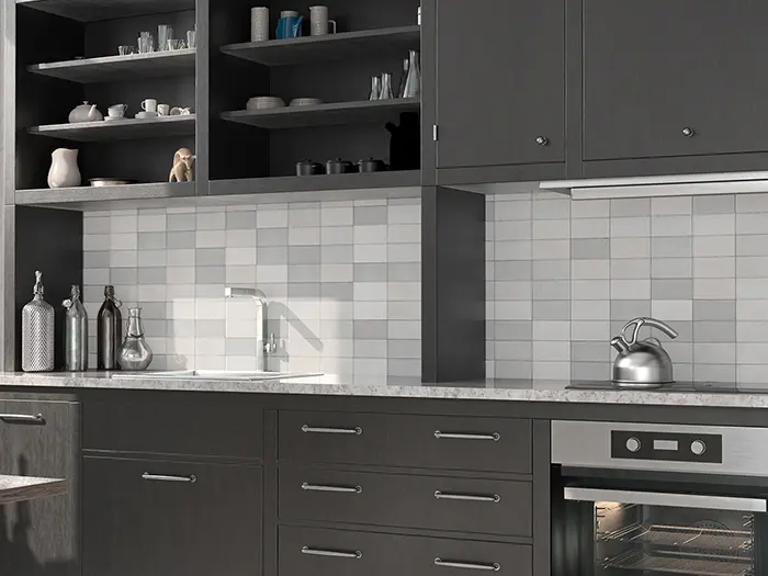 Wandtegels Grijs 6.2 x 12.5 | 310-047 | Jan Groen Tegels  | Dit product is niet meer verkrijgbaar