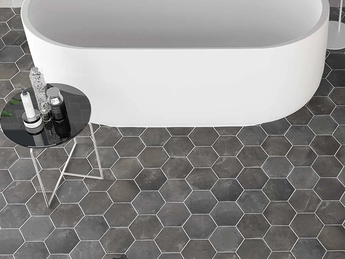 Vloertegels Antraciet 14 X 16 X 0.85 | 852-951 | Jan Groen Tegels  | Dit product is niet meer verkrijgbaar