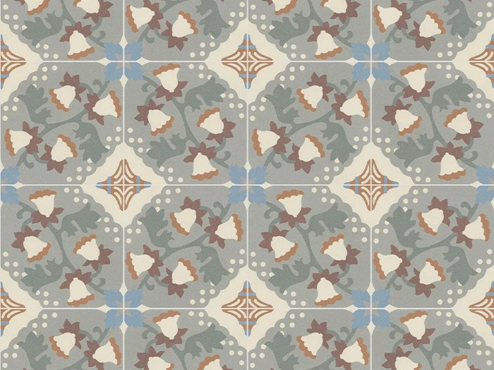 Vloertegel Multi  15x15x0,8 | 123-910 | Jan Groen Tegels