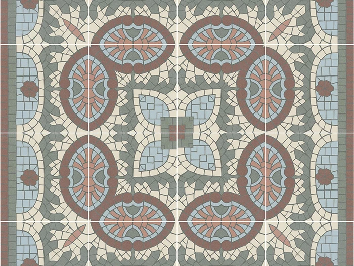Vloertegel Multi  15x15x0,8 | 334-826 | Jan Groen Tegels