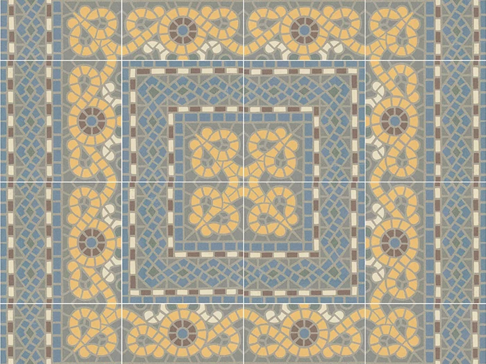 Vloertegel Multi  15x15x0,8 | 651-281 | Jan Groen Tegels
