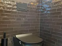 wandtegel Zwart 6.2 x 25 | 629-698 | Jan Groen Tegels