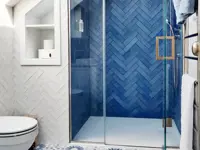 wandtegel Blauw 6.2 x 25 | 275-682 | Jan Groen Tegels