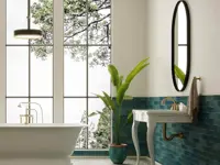 wandtegel Blauw 6.2 x 25 | 539-048 | Jan Groen Tegels