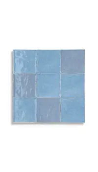 wandtegel Blauw 10 x 10 | 431-199 | Jan Groen Tegels