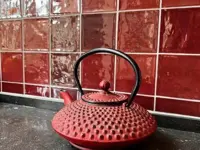 wandtegel Rood 10 x 10 | 523-474 | Jan Groen Tegels