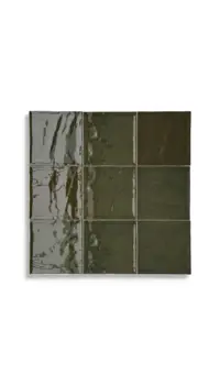 wandtegel Groen 10 x 10 | 417-188 | Jan Groen Tegels