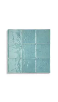 wandtegel Turquoise 10 x 10 | 319-572 | Jan Groen Tegels