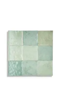 wandtegel Groen 10 x 10 | 391-846 | Jan Groen Tegels