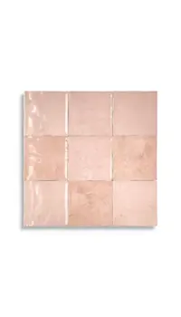 wandtegel Roze 10 x 10 | 842-507 | Jan Groen Tegels