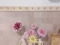 wandtegel Roze 10 x 10 | 842-507 | Jan Groen Tegels