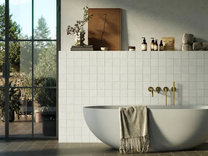 Badkamer Modern Wandtegel
