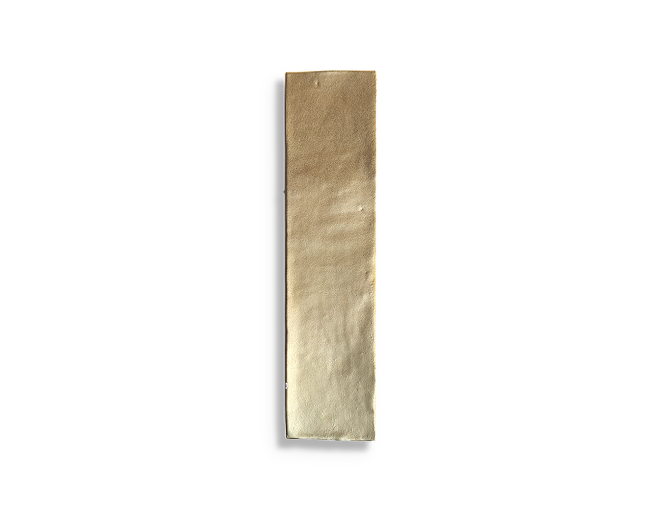 wandtegel Goud 6.2 x 25
