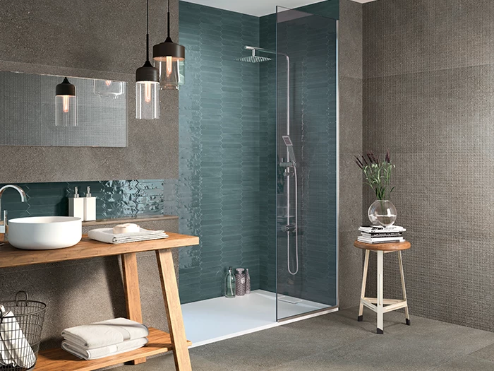 Wandtegel Groen  4,3x24,3x0,8 | 648-942 | Jan Groen Tegels