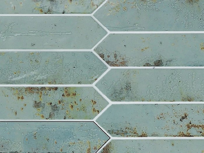Wandtegel Groen  4,3x2,4x0,8 | 772-172 | Jan Groen Tegels