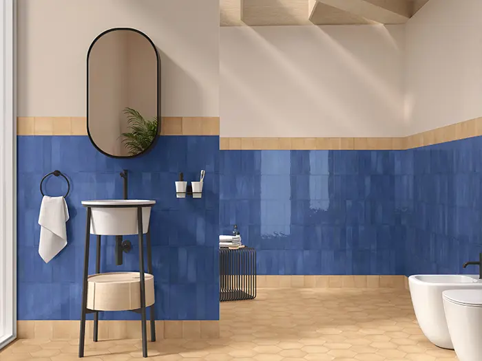 Wandtegels Blauw 6 x 24.6 | 269-275 | Jan Groen Tegels