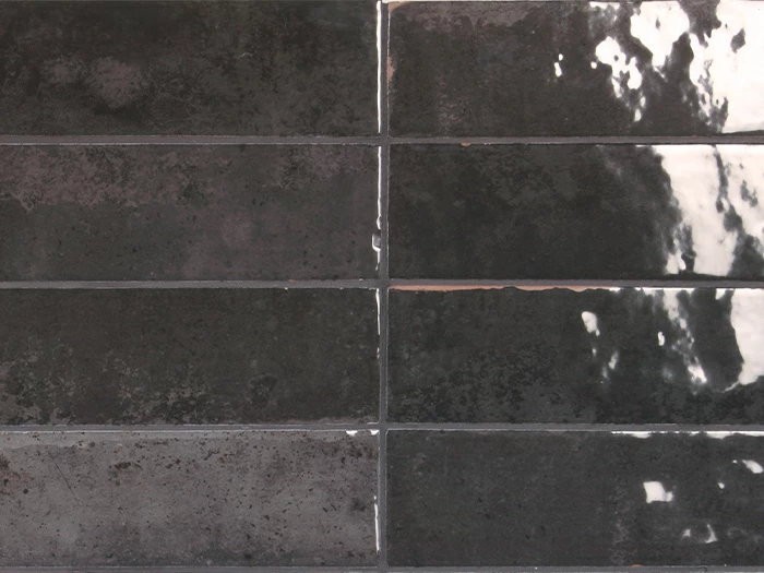 Wandtegel Zwart 5.2x16.1 | 166-228 | Jan Groen Tegels
