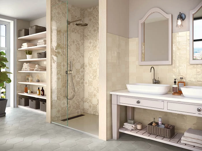 Wandtegels Beige 13 X 13 X 0.85 | 354-786 | Jan Groen Tegels