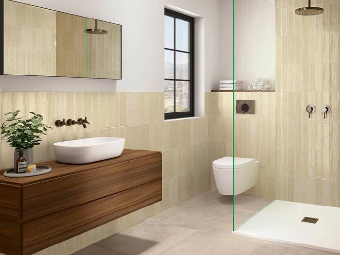 Wandtegels Beige 7.5 X 30 X 0.8 | 846-306 | Jan Groen Tegels