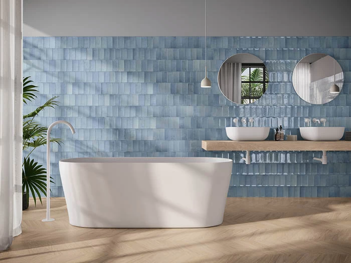 Wandtegels Blauw 7.5 X 15 X 0.72 | 654-257 | Jan Groen Tegels