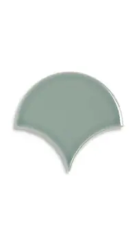 wandtegel Groen 15.5 x 17 | 969-982 | Jan Groen Tegels