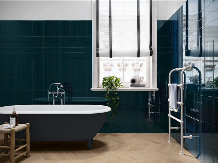 Wandtegels Blauw 9.4 X 28.2 X 0.84 | 678-930 | Jan Groen Tegels