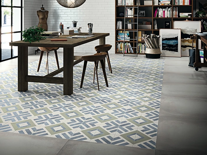 Vloertegels Multi 20 X 20 X 0.7 | 552-156 | Jan Groen Tegels  | Dit product is niet meer verkrijgbaar