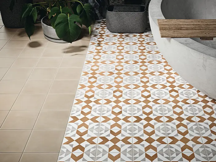 Vloertegels Taupe 20 x 20 | 194-659 | Jan Groen Tegels  | Dit product is niet meer verkrijgbaar