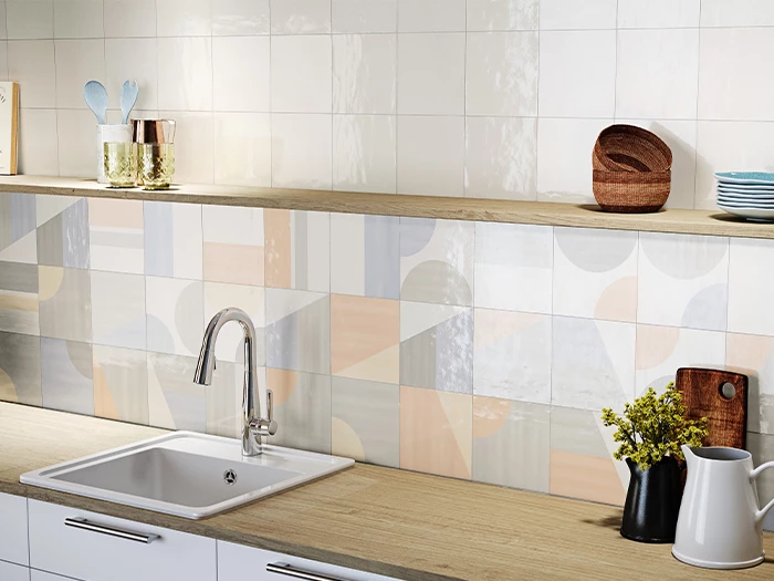 Vloertegels Wit 20 X 20 X 0.7 | 874-227 | Jan Groen Tegels  | Dit product is niet meer verkrijgbaar