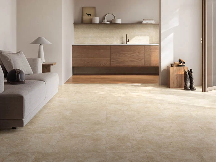 Vloertegel Ermes Travertino Beige Ret 60x119,8x0,9 | 226-516 | Jan Groen Tegels