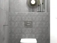 Vloertegel Motto By Mosa T1B05A Form Dark Grey 59,7 x 59,7 | 549-458 | Jan Groen Tegels