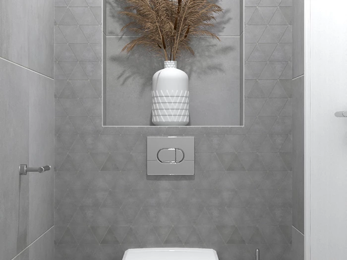 Vloertegel Motto By Mosa T1B02A Form Grey 59,7x59,7x1 | 764-365 | Jan Groen Tegels