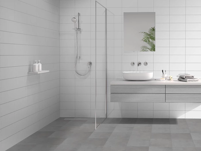 Vloertegel Motto By Mosa T1B02A Form Grey 29,7x29,7x1 | 118-038 | Jan Groen Tegels
